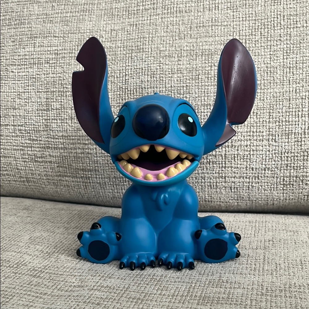 COPY - Like new Disney Stitch PVC piggy bank.